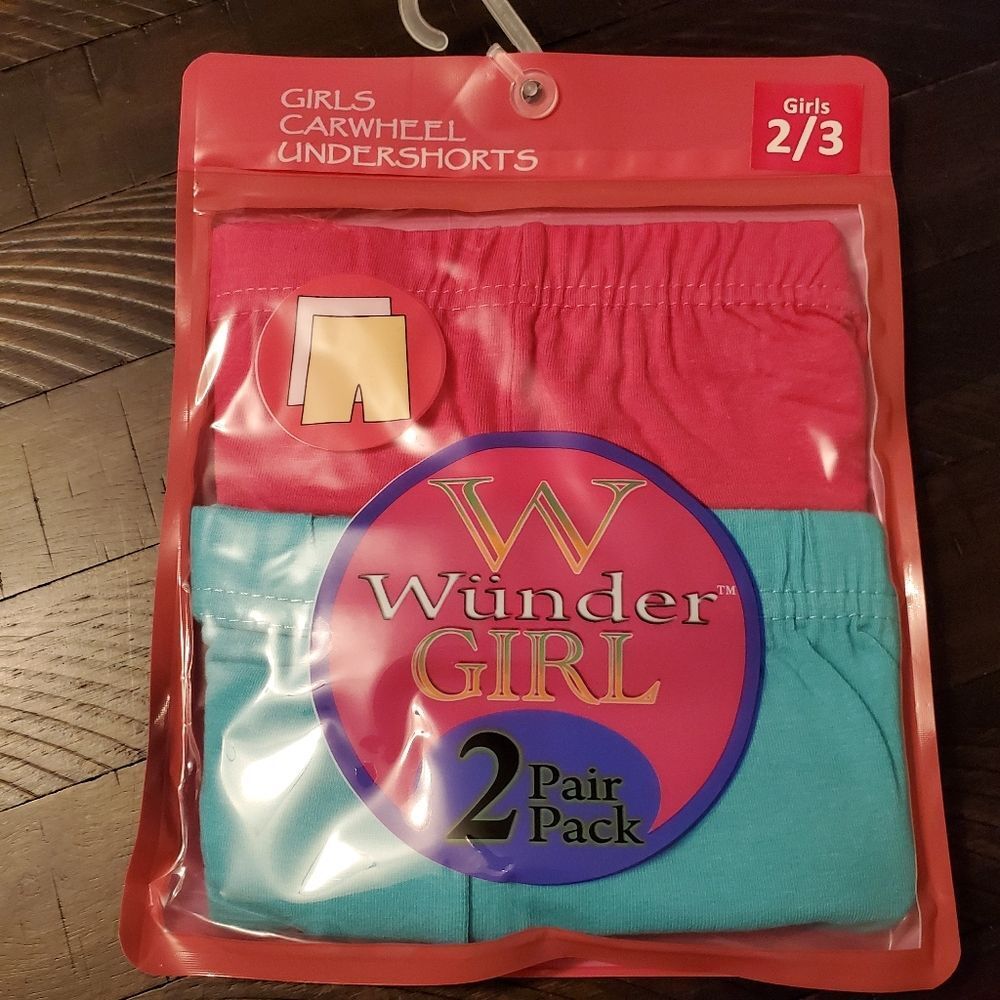 Wundergirl 2pc Carwheel Undershorts‎ Pack